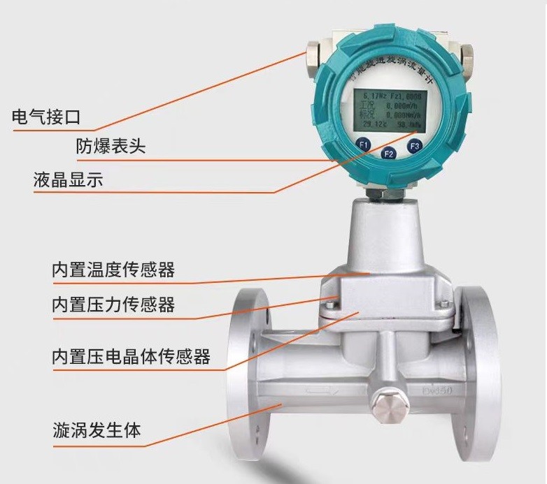 智能旋进漩涡流量计