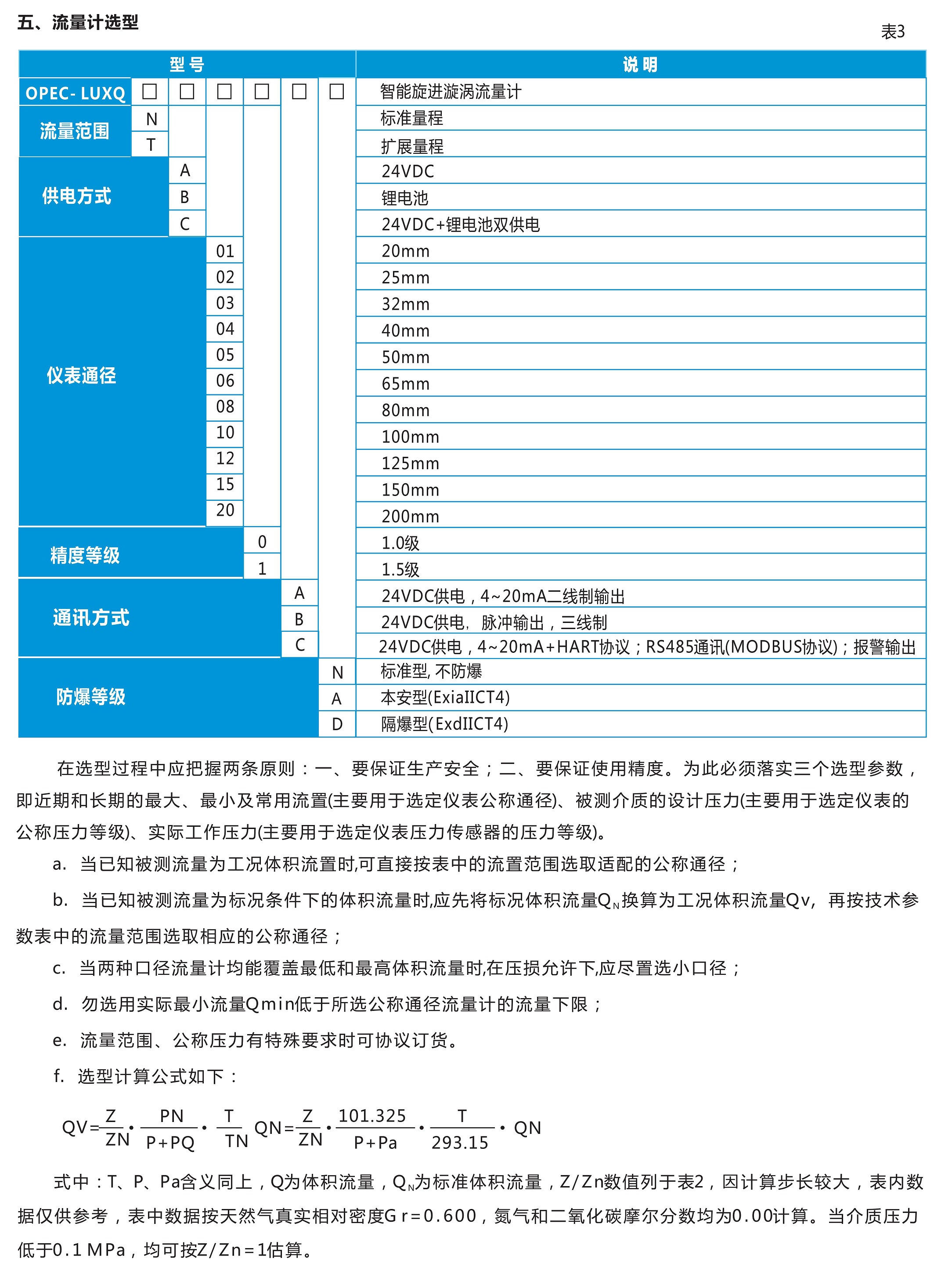 欧派克旋进漩涡流量计选型册_04.jpg